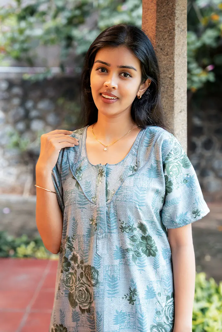 NB Printed Alpine Maxi