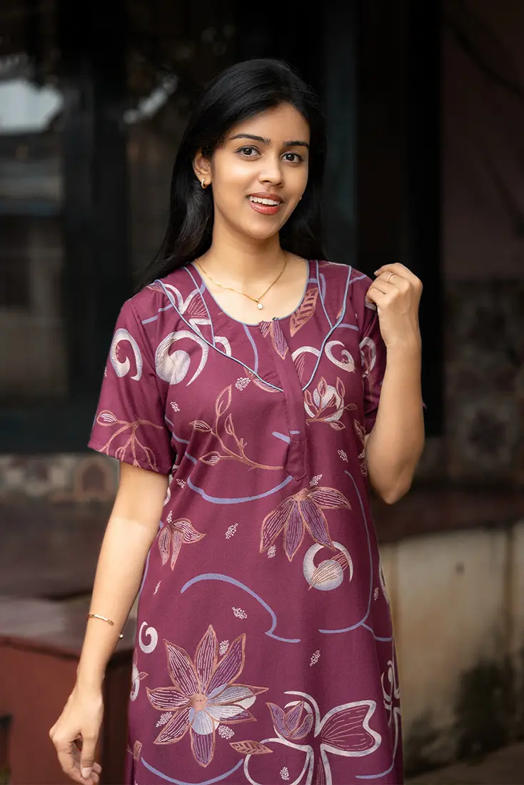 NB Printed  Alpine Nighty