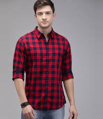 Red full sleeves shirt