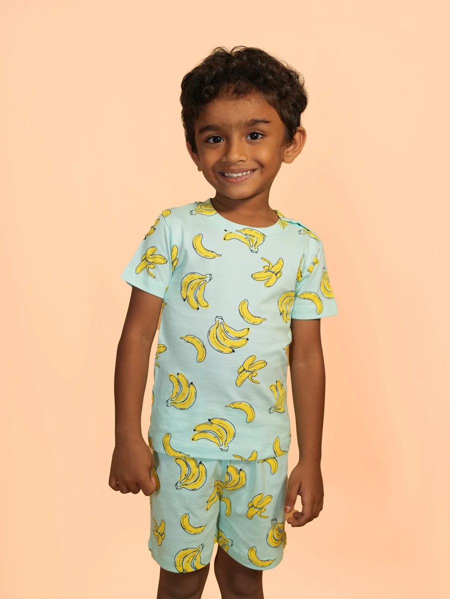 BANANA PRINTED CO-ORD SET