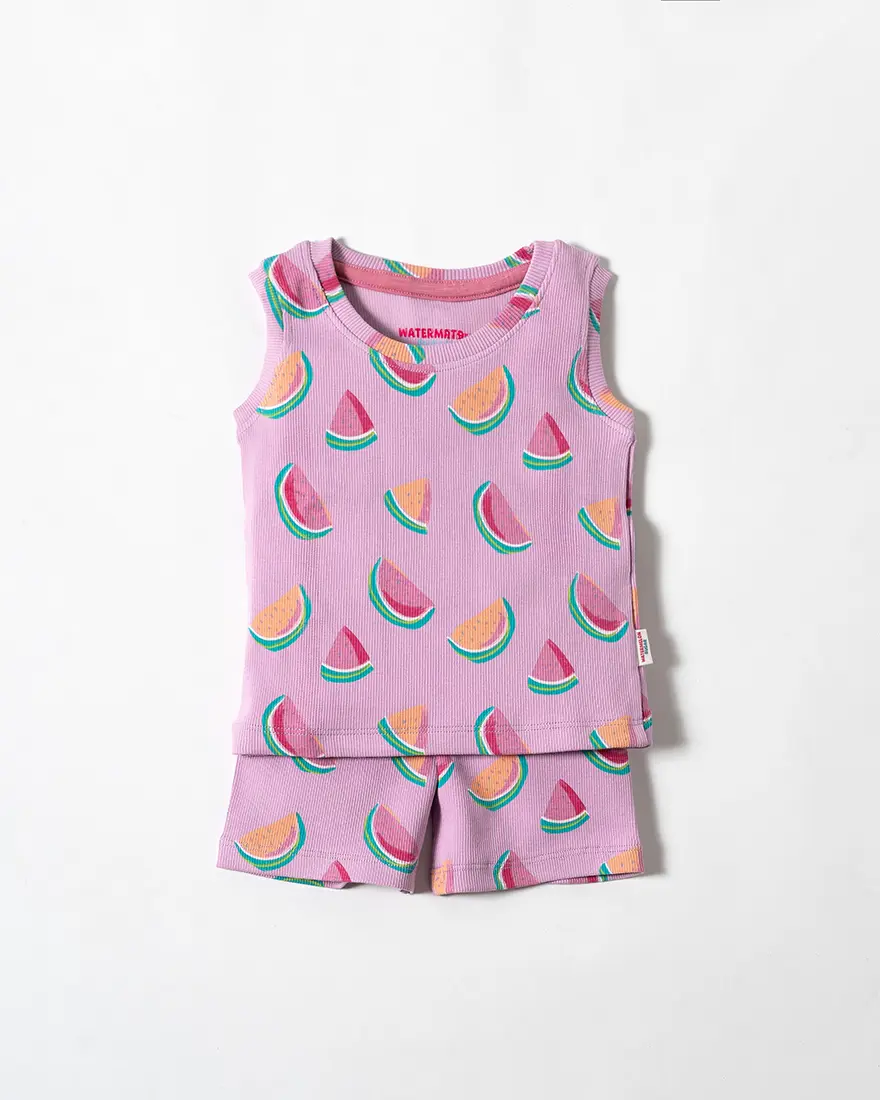 Lilac Watermelon Slice Co-Ord Set