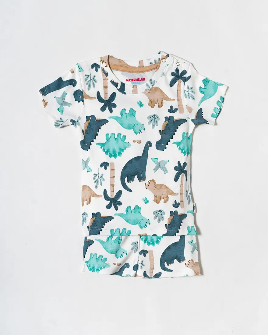 Teal Jurassic Jungle Co-Ord Set