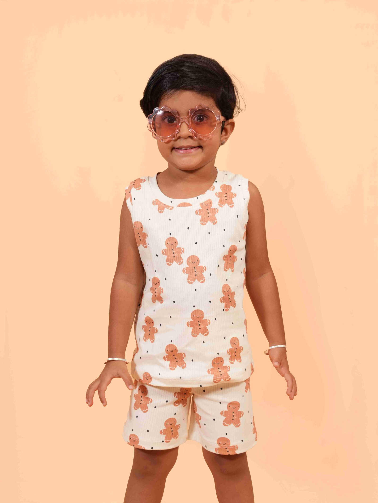 Off-White Gingerbread  Co-ord Set