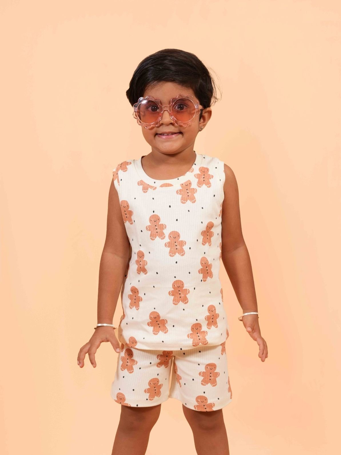 Off-White Gingerbread  Co-ord Set